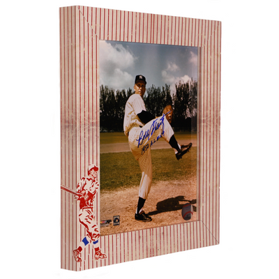 Vintage Jersey Baseball Frame - Red Stripes