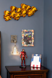 Superhero Picture Frame. Show off your Superhero Style with Custom Frames made with Recycled Plastic.