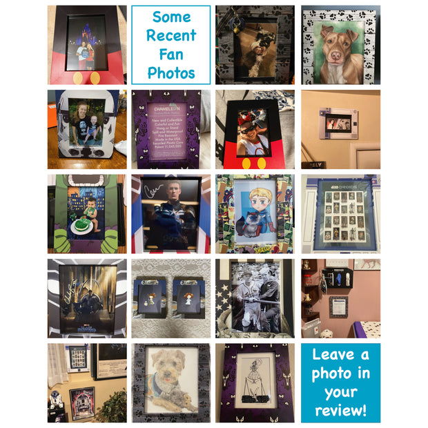 Rolling Droid Picture Frame - Galaxy Inspired - Droid Decor