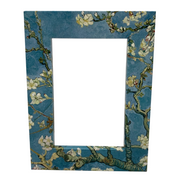 Almond blossom (1890) by Vincent Van Gogh Picture Frame - Famous Artwork on Your Photo Frame - Made with a Recycled Plastic