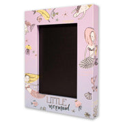 Pink Little Mermaid Picture Frame. Under the Sea Children's Room Themed Decor