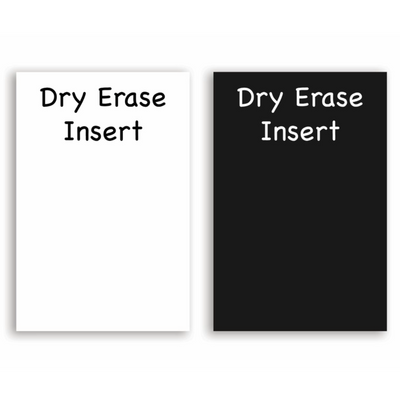 Dry Erase Insert