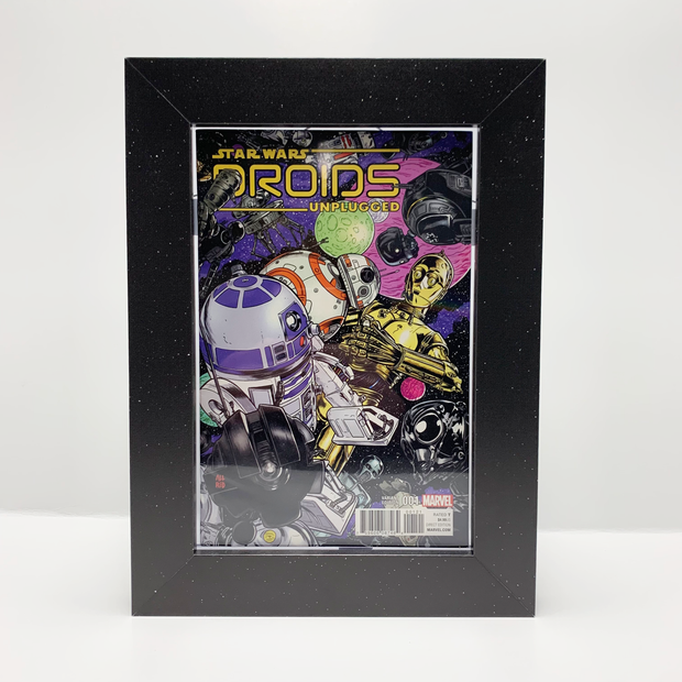 Space/Stars Themed Comic Book Display Frame - Star Wars inspired - Space inspired - Toploader included