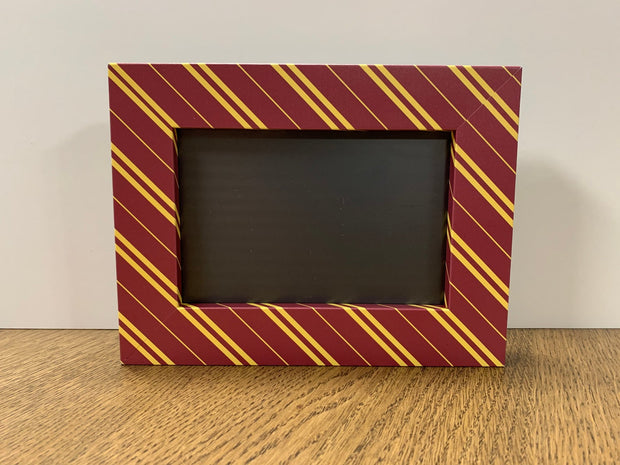 Magical Stripes Picture Frame - Red/Gold