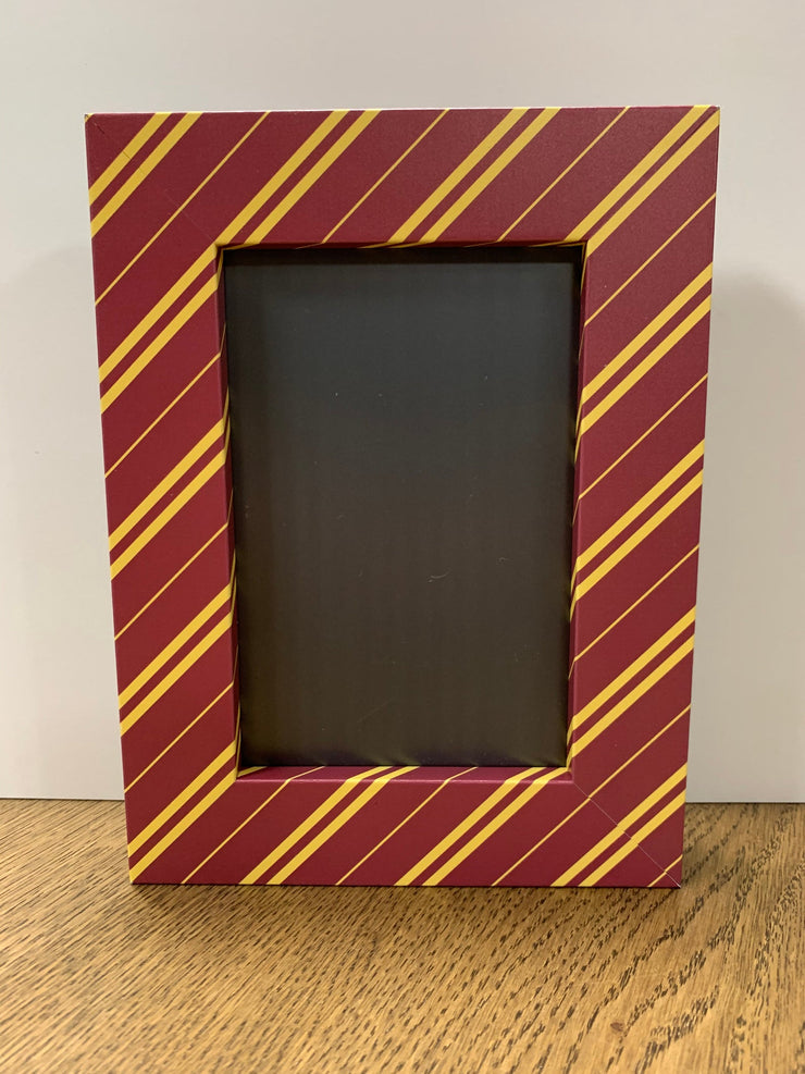 Magical Stripes Picture Frame - Red/Gold