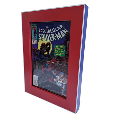 CUSTOM COLORED - Comic Book Display Frame - Frame your current age comic books in this (choose your own) colored frame! Toploader included