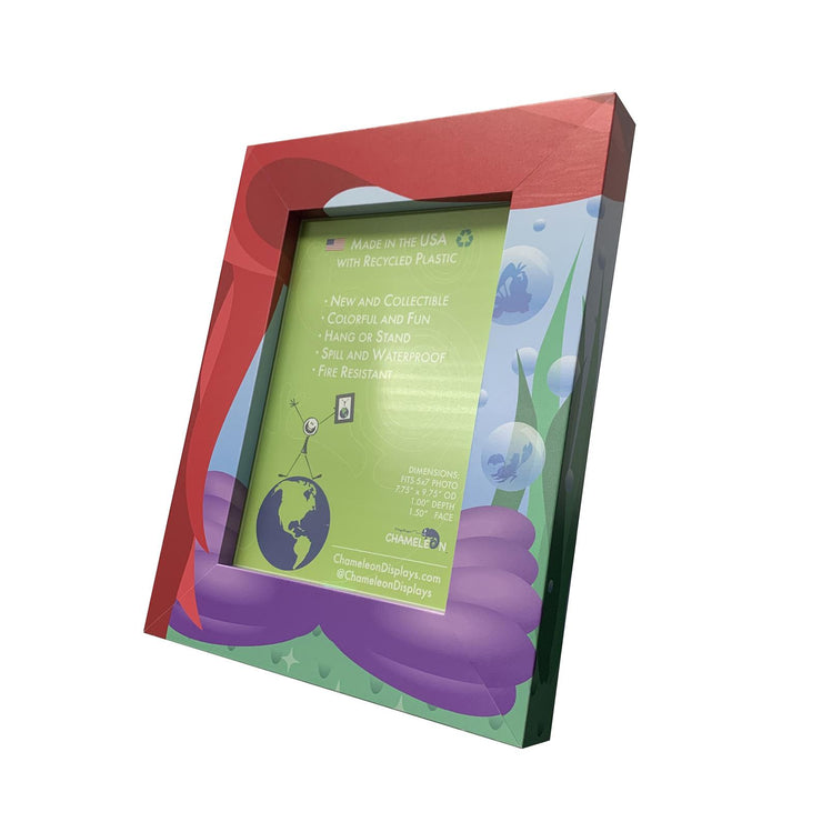 Part of Your World Picture Frame. Show off your Princess Fandom with Custom Frames made with Recycled Plastic.