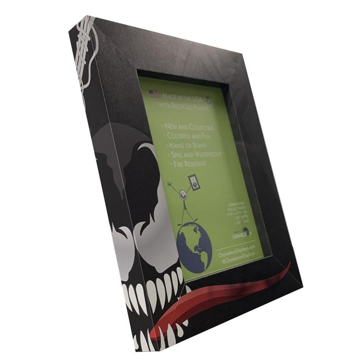 Venom Picture Frame. Show off your Villian Style with Custom Frames made with Recycled Plastic.