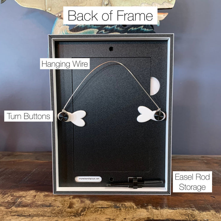Spidey Sense Picture Frame. Show off your Superhero Style with Custom Frames made with Recycled Plastic.
