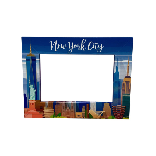 New York City Picture Frame - The Big Apple - The City that Never Sleeps - Made of a Recycled Plastic