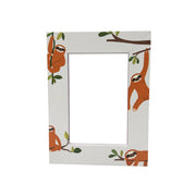 Funky Sloth Picture Frame - Rainforest Tree Frame - Made with a Recycled Plastic