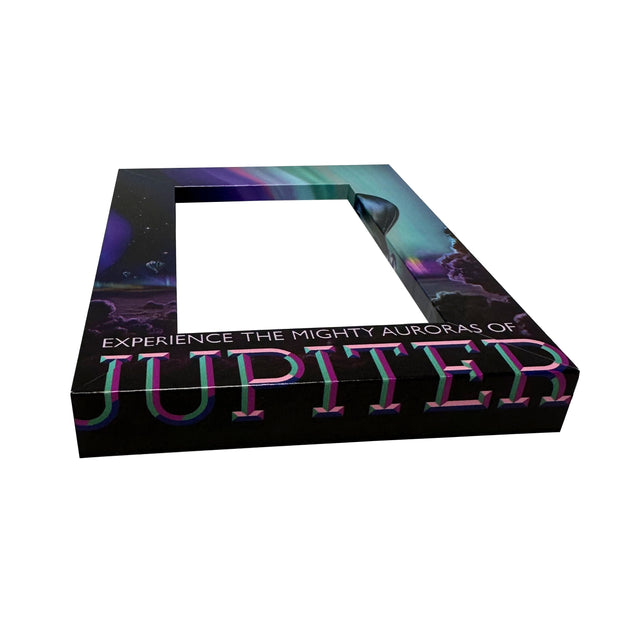 NASA Visions of the Future "Jupiter" Art Poster Picture Frame - Famous Artwork on Your Photo Frame - Made with a Recycled Plastic
