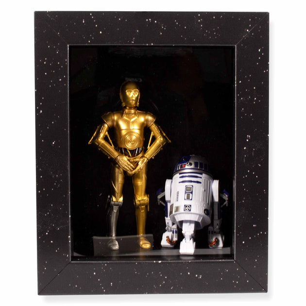 Portrait LED-Lit Shadow Box – Chameleon Displays